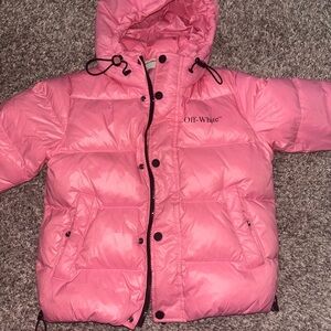 Off-White Vibrant Pink Outerwear
